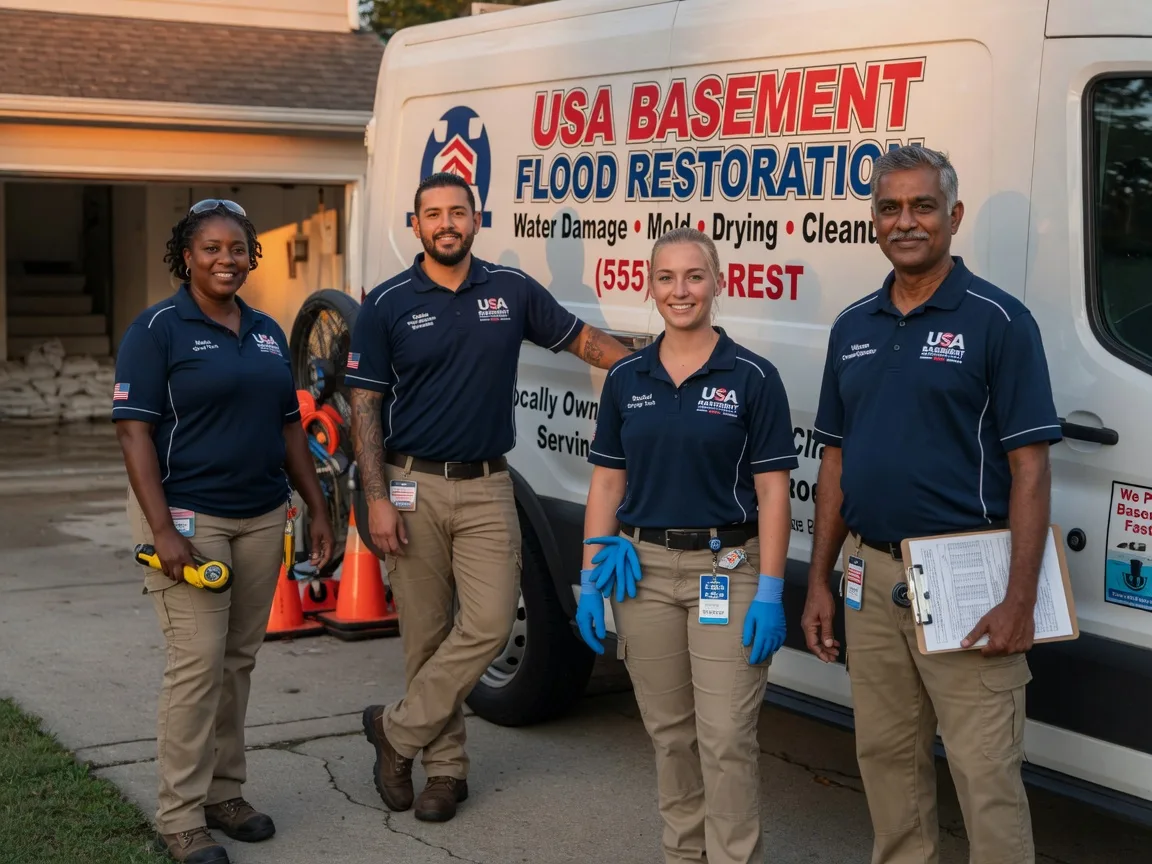 Basement Flood Cleanup company in Bellville, TX